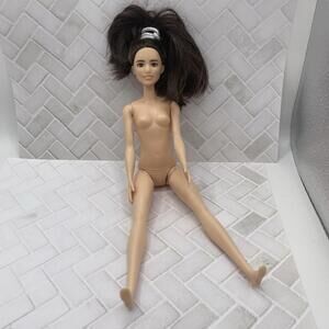 Nude Barbie Fashionistas #160 Brunette Asian GRB52 Doll For OOAK